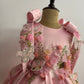 Pink Handmade Designer Dress