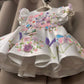 White Hand Crafted Dress