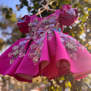 Pink Handmade Dress