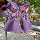 Purple Birthday dress for Girls