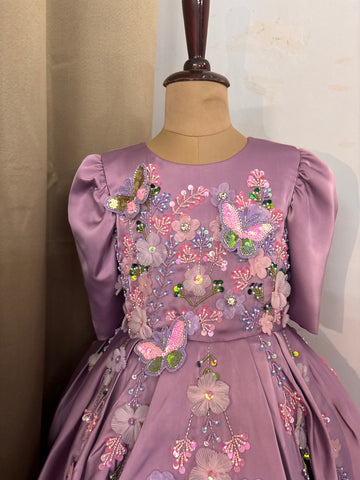 Lavender Handmade Dress