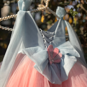 Dual Tone Handmade Dress