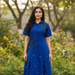 Beautiful women Blue colour modern design long shirt