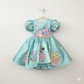 Green Hand Painted Dress