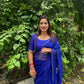 Beautiful Blue colour Handmade saree