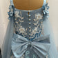 Birthday Dress Gown in Elsa Blue colour