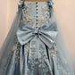 Birthday Dress Gown in Elsa Blue colour