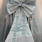 Birthday Dress Gown in Elsa Blue colour