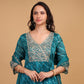 EF1023 - Green Printed Anarkali Set