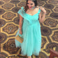 Green Party wear dress
